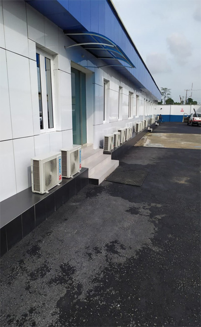 Complete Air Condition repair, installation in Lagos